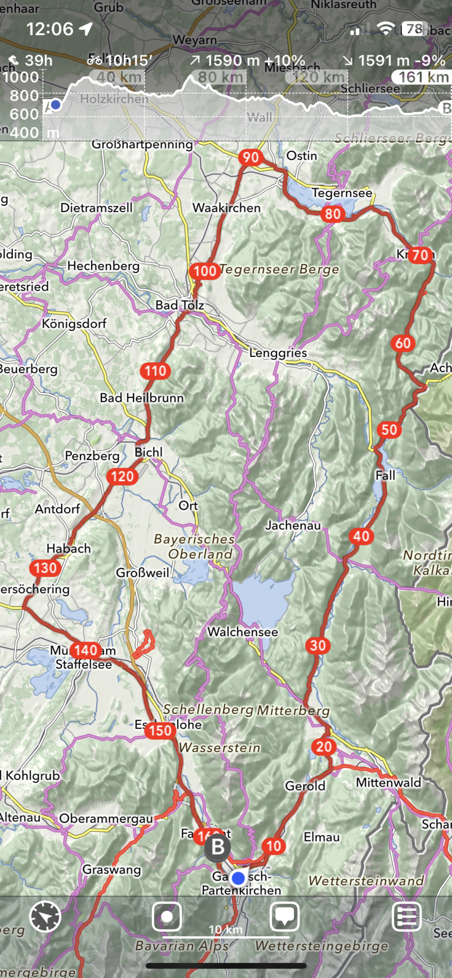 Route_Tegernsee